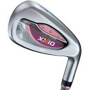 【中古】(新古品) DUNLOP(ダンロップ) XXIO ゼクシオ サーティーン レディース アイアン 単品 MP1300L シャフト カーボン 右 ボルドー ...