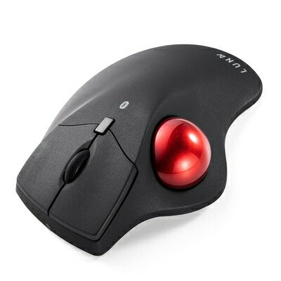 【中古】（新古品） サンワダイレクト トラックボールマウス Bluetooth 親指 静音 iOS対応 カーソルスピード4段階切替 LUNA 400-MABTTB41