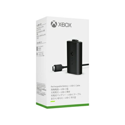 【新古品】 【純正品】Xbox 充電式バッテリー + USB-C ケーブル