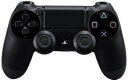 【新古品】 ワイヤレスコントローラー (DUALSHOCK 4) ジェット・ブラック 【メーカー生産終了】