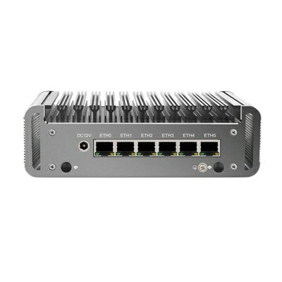 【新古品】 Micro Firewall Appliance, Mini PC, pFsense Plus, Mikrotik, OPNsense, VPN, Router PC, インテル Core I5 1135G7, HUNSN RJ17a, AES-NI, 6 x インテル 2.5GbE I226-V LAN, COM, HDMI, Sim Slot, 8G RAM, 256G SSD