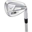 【中古】(新古品) MIZUNO(ミズノ) ゴルフクラブ S23 ウエッジ ホワイトサテンブラッシュ仕上げ メンズ 右利き用 【カタログ純正シャフト装着モデル】 ダイナミックゴールド 105 スチールシャフト ロフト角/58度 バウンス角/8度 硬さ/S200 5KJYB22490