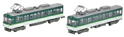 【中古】（新古品） トミーテック(TOMYTEC) 鉄道コレクション 鉄コレ 京阪電車大津線600形 3次車 標準塗装 2両セット ジオラマ用品