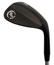 【中古】(新古品) 鬼スピン ウェッジ ブラックエディション ゴルフクラブ 角溝 スピン Wedge ブラックPVD仕上げ スチールシャフト 豊富なロフトバリエーション 【ノーロゴ】 【Ly】 (72)
