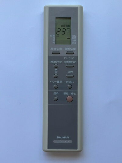 【中古】 シャープ エアコンリモコン CRMC-A202JBEO