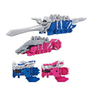 【中古】（新古品） 騎士竜戦隊リュウソウジャー 騎士竜シリーズ02&03 DXトリケーン&アンキローゼ