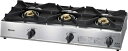 【中古】(新古品) リンナイ 業務用ガスコンロ(都市ガス12A・13A用) 【スタンダードタイプ】 3口 RSB-311A-13A