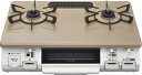 【中古】(新古品) リンナイ「温度調節機能付き」 幅約60cm 片面焼グリル 右強火力 都市ガス用 KG64TW2R/13A ピュアベージュ ピュアベージュ/ホ...
