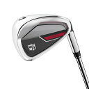 【中古】(新古品) ウイルソン DYNAPOWER IRONS 6本セット スチールシャフト ダイナパワー