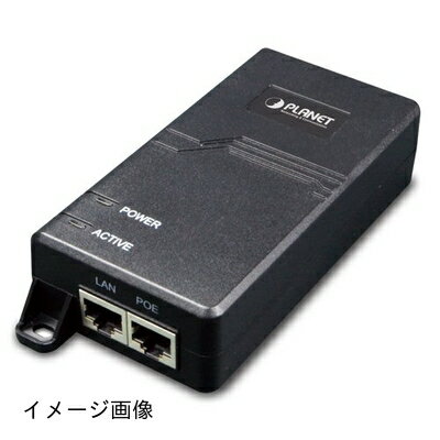 【新古品】 PLANET POE-163 2ポート IEEE 802.3atギガビットハイパワーオーバーイーサネットインジェクター