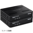 【新古品】 TRENDnet Ethernet Over Coax MoCa 2.5アダプター (2個パック) TMO-312C2K MoCA 2.0/1.1/1.0 RJ-45ギガビットLANポート ネットスループット最大1Gbps対応 最大16ノード対応 ブラック