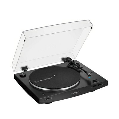 【中古】オーディオテクニカ AT-LP3XBT ワイヤレス フルオート レコードプレーヤー AT-LP3XBT Bluetooth aptX 33/45回転対応 ベルトドライブ ブラック