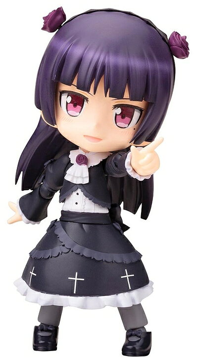 【最短発送日時につきまして】商品のお届け日を「指定なし」としていただきますと最短で発送されます。最短でのお届けをご希望の場合には、お届け日を「指定なし」としてご注文いただきますようお願いいたします。【商品名】コトブキヤ キューポッシュ 俺の妹がこんなに可愛いわけがない。 黒猫 ノンスケール PVC製 塗装済み可動フィギュア（中古品）中古品の特性上、基本的には外箱,取り扱い説明書等は付属いたしません。商品名に【付属、特典、○○付き、ダウンロードコード】等の記載があっても中古品の場合は基本的にこれらは付属致しません。当店の中古品につきましては商品チェックの上、動作に問題がないものを取り扱っております。ご安心いただきました上でご購入ください。【ご注文〜発送完了までの流れ】ご注文は24時間365日受け付けております。当店から商品発送後に発送通知メールが送信されます。発送までの期間といたしましては、ご決済完了後より2〜5営業日程度となります。お届け日を「指定なし」としていただきますと最短で発送されます。【ご注意事項】■返品について当店はお客様都合によるご注文・ご決済後のキャンセル・返品はお受けしておりません。ご承知おきのうえご注文をお願いいたします。■商品画像につきまして掲載されております画像はイメージとなります。実際の商品とは色味・付属品等が異なる場合がございますため、予めご承知おきください。■当店へのご連絡につきましてご連絡の際には購入履歴の「ショップへお問い合わせ」よりご連絡をいただきますようお願いいたします。