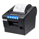【中古】(新古品) MUNBYN プリンター レシートプリンター 感熱プリンター サーマルプリンター ESC/POS エプソン指令対応 領収書/請求書 300m...