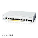 【新古品】 シスコシステムズ (Cisco) Cisco Catalyst 1300-8FP-2G マネージド スイッチ 8 ポート GE フル PoE 2x1...