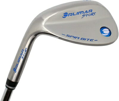 挖起杆 - 【中古】（新古品） 左用 ORLIMAR オリマー SPORT スピンバイト ウェッジ スチールシャフト（特注ブルー刻印モデル） (60)
