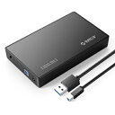 【中古】(新古品) ORICO 3.5 インチ HDD ケース SATA3.0 外付けhdd ケース 2.5 / 3.5 両方対応 USB3.0 ハードディスケ...