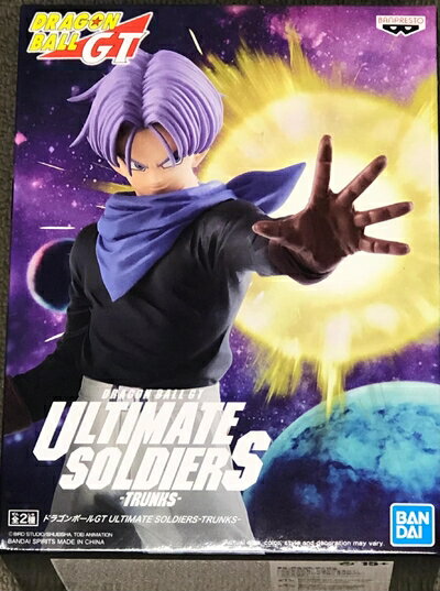 【中古】（新古品） バンプレスト ドラゴンボールGT ULTIMATE SOLDIERS TRUNKSトランクス