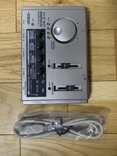 【新古品】 エディロール UA-3FX USBオーディオ・キャプチャー 24ビット ハイクオリティー