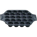 【中古】(新古品) 岩鋳 Iwachu たこ焼23穴 IH対応 黒焼付 南部鉄器 24025 黒 穴径4cm