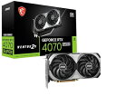 【中古】(新古品) MSI GeForce RTX 4070 SUPER 12G VENTUS 2X OC/A PCIe4.0 2スロット・2ファン搭載 省スペ...