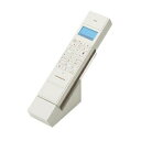 【中古】 コードレス電話機 ホワイト PTS-308(WH) (増設子機)