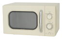 【中古】(新古品) ユアサプライムス レトロ電子レンジ 17L 単機能 PRE-702B 西日本 60Hz専用 ターンテーブル 横開き おしゃれ