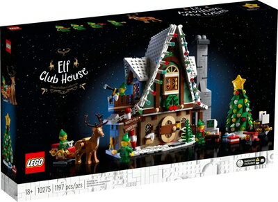 【中古】レゴ(LEGO) クリスマス・ウィンター・ビレッジ エルフのクラブハウス 10275 国内流通正規品