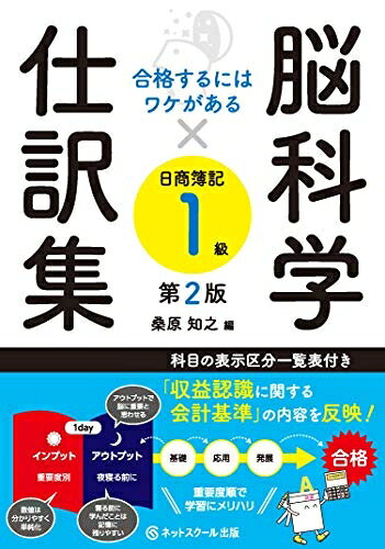 【最短発送日時につきまして】商品のお届け日を「指定なし」としていただきますと最短で発送されます。最短でのお届けをご希望の場合には、お届け日を「指定なし」としてご注文いただきますようお願いいたします。【商品名】合格するにはワケがある脳科学×仕訳集日商簿記1級【第2版】（中古品）中古本の特性上【ヤケ、破れ、折れ、メモ書き、匂い】等がある場合がございます。また、商品名に【付属、特典、○○付き、ダウンロードコード】等の記載があっても中古品の場合は基本的にこれらは付属致しません。当店の中古品につきましては商品チェックの上、問題がないものを取り扱っております。ご安心いただきました上でご購入ください。【ご注文〜発送完了までの流れ】ご注文は24時間365日受け付けております。当店から商品発送後に発送通知メールが送信されます。発送までの期間といたしましては、ご決済完了後より2〜5営業日程度となります。お届け日を「指定なし」としていただきますと最短で発送されます。【ご注意事項】■返品について当店はお客様都合によるご注文・ご決済後のキャンセル・返品はお受けしておりません。ご承知おきのうえご注文をお願いいたします。■商品画像につきまして掲載されております画像はイメージとなります。実際の商品とは色味・付属品等が異なる場合がございますため、予めご承知おきください。■当店へのご連絡につきましてご連絡の際には購入履歴の「ショップへお問い合わせ」よりご連絡をいただきますようお願いいたします。