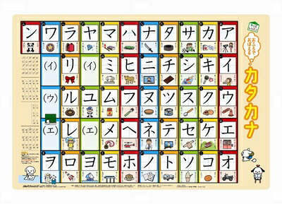 【中古】 おふろでおぼえる カタカナ (キッズレッスン 学習ポスター)