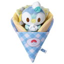 【中古】(新古品) ポケットモンスター ポケモン ポケピース くるくるクレープぬいぐるみ ポッチャマ