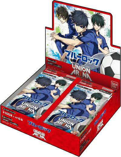 【中古】（新古品） バンダイ (BANDAI) UNION ARENA ブースターパック ブルーロック【UA12BT】(BOX)16パック入