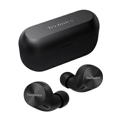 【中古】テクニクス ワイヤレスイヤホン EAH-AZ60M2-K ブラック bluetooth ノイズキャンセリング 3台マルチポイント IPX4 LDAC対応 ハイレゾ音質再生 急速充電対応 アプリ対応
