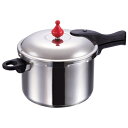【中古】(新古品) アサヒ軽金属 日本製 圧力鍋 5.5L ゼロ活力なべ L (1升炊き) レシピ付き IH対応 ガス対応