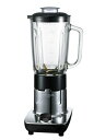 【中古】(新古品) テスコム ミキサー ジュースミキサー 1000ml ミル付き 冷蔵庫の角氷を細かく砕ける大型刃 ガラスボトル コンパクト収納 センターキャッ...