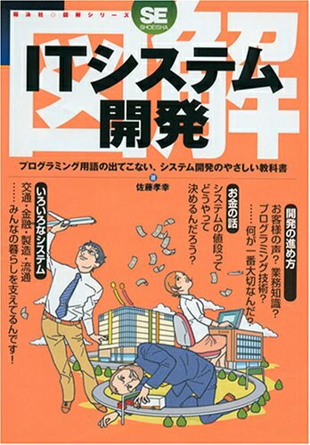 【中古】 図解ITシステム開発: プログラミング用語の出てこない、システム開発のやさしい教科書