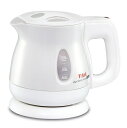 【中古】(新古品) 【オンライン限定】ティファール 電気ケトル 0.8L 抗菌(Ag+) お湯漏れロック機能付き コンパクト 「アプレシア エージー・プラス ロック パールホワイト」 KO4301JP