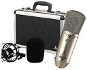 【新古品】 Behringer(ベリンガー) ベリンガー コンデンサーマイク キャリングケース付き ラージダイアフラム搭載 カーディオイド特性 真鍮筐体 B-1