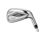 【新古品】 キャロウェイ(Callaway) 右用 アイアンセット PARADYM Ai SMOKE MAX FAST IRONS (5本セット(#7-#9,P...