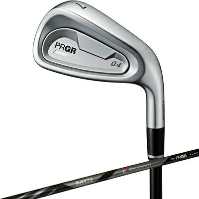 【新古品】 【PRGR IRONs】04 アイアン〔#7-A 5本セット カーボン〕〔2024年モデル〕