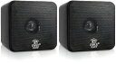 【中古】(新古品) 【Pyle 最大200W ミニキューブ型フルレンジスピーカー(ペア) 4インチ・ブックシェルフ・スピーカー】周波数応答: 80z - 18 ...