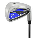 【新古品】 MAZEL (マゼル) WM-X1/2 ゴルフ クラブ アイアン スチールシャフト 単品(番手:1,2,3,4,5,6,7,8,9,AW,PW,SW...