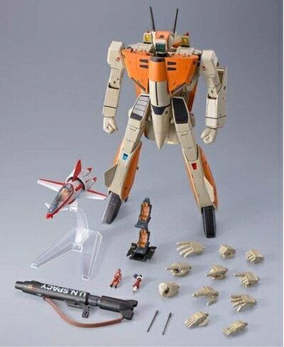 【中古】バンダイ(BANDAI) DX超合金 VF-1D バルキリー＆ファン・レーサー