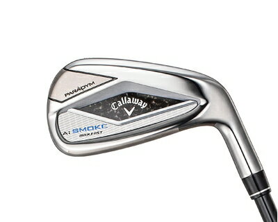 【新古品】 キャロウェイ(Callaway) 右用 アイアンセット PARADYM Ai SMOKE MAX FAST IRONS (5本セット(#6-#9,P...