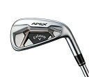 【新古品】 キャロウェイ(Callaway) 右用 アイアン APEX 21 (6本セット(#5-#9、PW) N.S.PRO Zelos 8 S スチール) ...