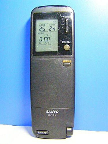 【中古】 サンヨー エアコンリモコン RCS-SVR1A(K) 蓋無