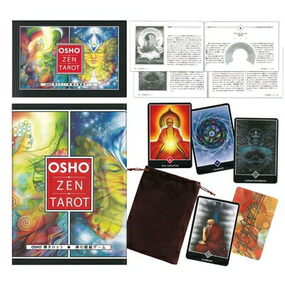 【中古】 T0215 【あなたを導く禅の思想】Osho Zen Tarot 和尚禅タロット 日本語版