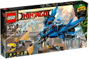 【中古】(新古品) レゴ(LEGO)ニンジャゴー ジェイのライトニング・ジェット 70614