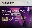 【中古】(新古品) SONY ソニー ブルーレイ BD-RE 2倍速 2層 Vシリーズ 5BNE2VLPS2 ( 5枚入 )