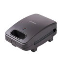 【中古】(新古品) LITHON ライソン プレスサンドメイト〜ホットサンド〜 アイアン ブラック 黒 ダークグレー 着脱式プレート フッ素樹脂加工 着脱式シン...